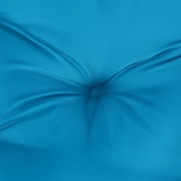 vidaXL Μαξιλάρι Παλέτας Μπλε 50x50x12cm Υφασμάτινο