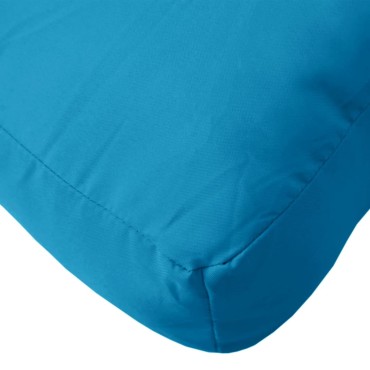 vidaXL Μαξιλάρι Παλέτας Μπλε 50x50x12cm Υφασμάτινο