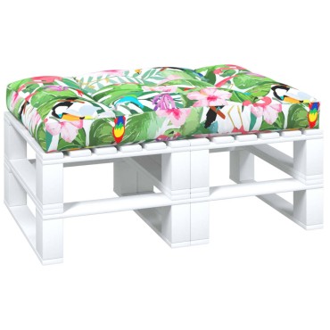 vidaXL Μαξιλάρι Παλέτας Πολύχρωμο 120x80x12cm Υφασμάτινο