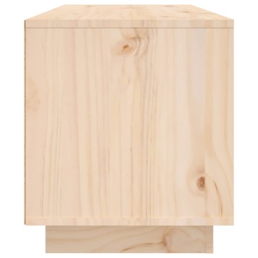 vidaXL Έπιπλο Τηλεόρασης 80x35x40,5cm από Μασίφ Ξύλο Πεύκου