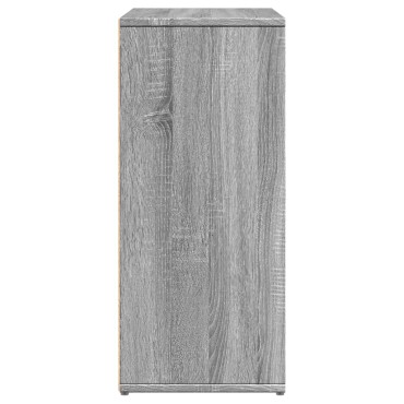 vidaXL Βοηθητικά Ντουλάπια 2 τεμ. Γκρι Sonoma 60x31x70cm Επεξ. Ξύλο