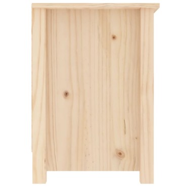 vidaXL Έπιπλο Τηλεόρασης 103x36,5x52cm από Μασίφ Ξύλο Πεύκου