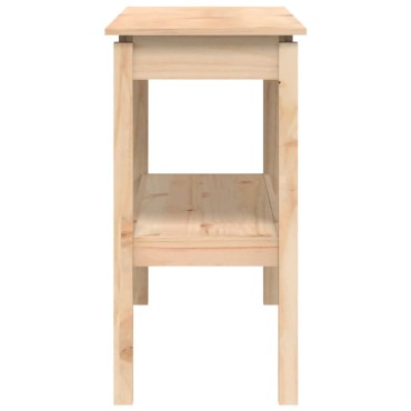 vidaXL Τραπέζι Κονσόλα 110x40x75cm από Μασίφ Ξύλο Πεύκου 1 τεμ.