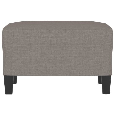 vidaXL Υποπόδιο Taupe 60x50x41cm Υφασμάτινο 1 τεμ.
