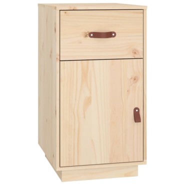 vidaXL Ντουλάπι Γραφείου 135x50x75cm από Μασίφ Ξύλο Πεύκου 1 τεμ.