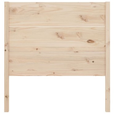 vidaXL Κεφαλάρι 96x4x100cm από Μασίφ Ξύλο Πεύκου 1 τεμ.