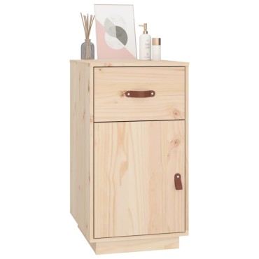 vidaXL Ντουλάπι Γραφείου 40x50x75cm από Μασίφ Ξύλο Πεύκου 1 τεμ.