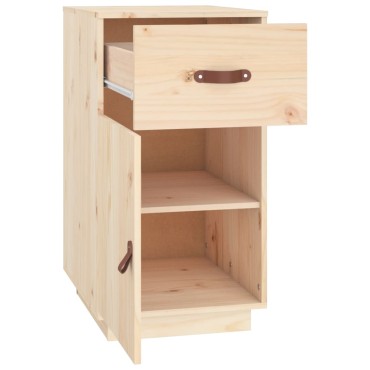 vidaXL Ντουλάπι Γραφείου 40x50x75cm από Μασίφ Ξύλο Πεύκου 1 τεμ.