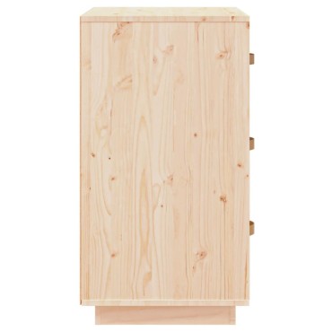vidaXL Κομοδίνο 40x40x75cm από Μασίφ Ξύλο Πεύκου 1 τεμ.