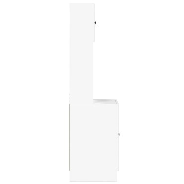 vidaXL Στήλη Κουζίνας Λευκή 60x50x180cm από Επεξεργασμένο Ξύλο