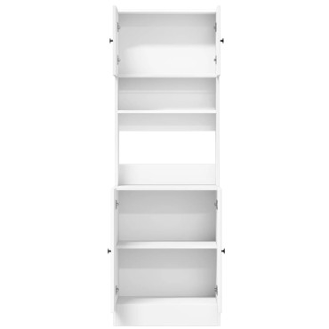 vidaXL Στήλη Κουζίνας Λευκή 60x50x180cm από Επεξεργασμένο Ξύλο