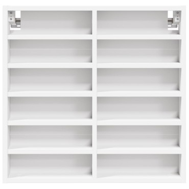 vidaXL Ραφιέρα Λευκή 60x8,5x58cm από Επεξεργασμένο Ξύλο 1 τεμ.