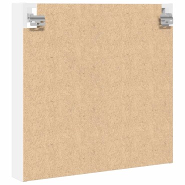 vidaXL Ραφιέρα Λευκή 60x8,5x58cm από Επεξεργασμένο Ξύλο 1 τεμ.