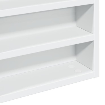 vidaXL Ραφιέρα Λευκή 60x8,5x58cm από Επεξεργασμένο Ξύλο 1 τεμ.