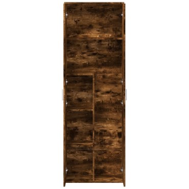 vidaXL Ντουλάπα Καπνιστή δρυς 60x35x180cm από Επεξ. Ξύλο 1 τεμ.