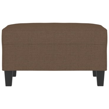 vidaXL Υποπόδιο Καφέ 70x55x41cm Υφασμάτινο 1 τεμ.