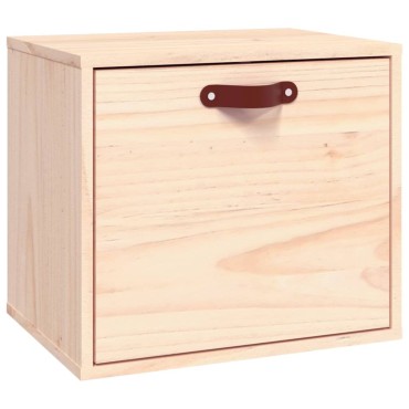 vidaXL Ντουλάπι Τοίχου 40x30x35cm από Μασίφ Ξύλο Πεύκου 1 τεμ.