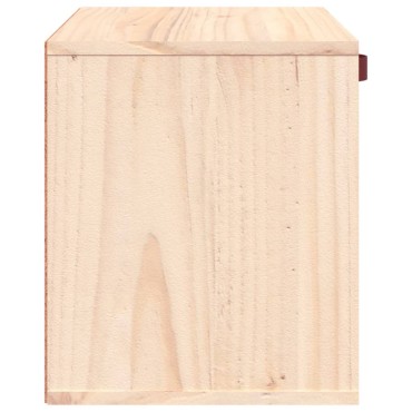 vidaXL Ντουλάπι Τοίχου 40x30x35cm από Μασίφ Ξύλο Πεύκου 1 τεμ.