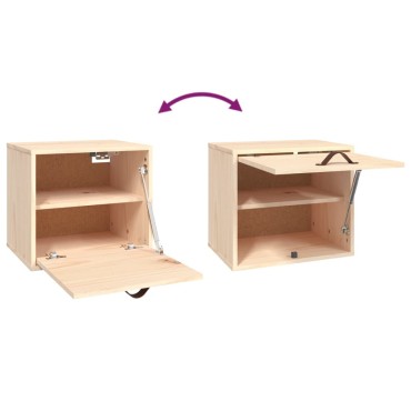vidaXL Ντουλάπι Τοίχου 40x30x35cm από Μασίφ Ξύλο Πεύκου 1 τεμ.