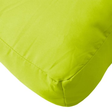 vidaXL Μαξιλάρι Παλέτας Αν. Πράσινο 50x50x12cm Υφασμάτινο
