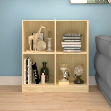 vidaXL Μπουφές 70x33x76cm από Μασίφ Ξύλο Πεύκου 1 τεμ.