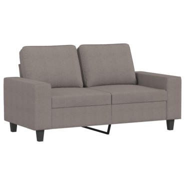 vidaXL Σετ Καναπέ 4 τεμ. Taupe Υφασμάτινο 94x77x80cm  Διθέσιος Τριθέσιος