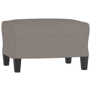 vidaXL Σετ Καναπέ 4 τεμ. Taupe Υφασμάτινο 94x77x80cm  Διθέσιος Τριθέσιος