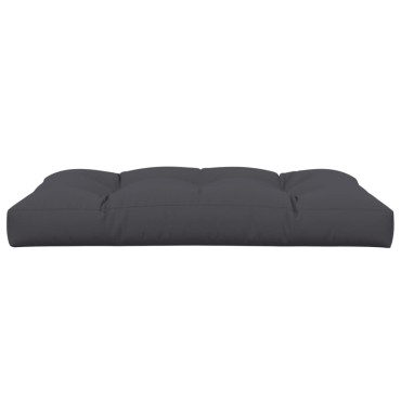 vidaXL Μαξιλάρι Παλέτας Ανθρακί 120x80x12cm Υφασμάτινο