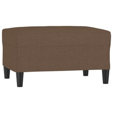 vidaXL Υποπόδιο Καφέ 70x55x41cm Υφασμάτινο 1 τεμ.