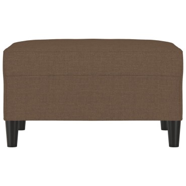 vidaXL Υποπόδιο Καφέ 70x55x41cm Υφασμάτινο 1 τεμ.