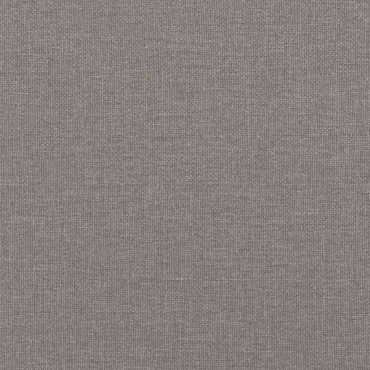 vidaXL Υποπόδιο Taupe 70x55x41cm Υφασμάτινο 1 τεμ.