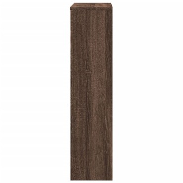 vidaXL Κάλυμμα Καλοριφέρ Καφέ Δρυς 78x20x82 εκ. Επεξεργασμένο Ξύλο
