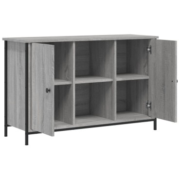 vidaXL Έπιπλο Τηλεόρασης Γκρι Sonoma 100x35x65cm από Επεξεργ. Ξύλο