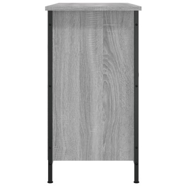 vidaXL Έπιπλο Τηλεόρασης Γκρι Sonoma 100x35x65cm από Επεξεργ. Ξύλο