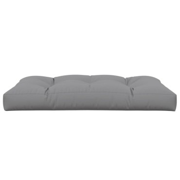 vidaXL Μαξιλάρι Παλέτας Γκρι 120x80x12cm Υφασμάτινο