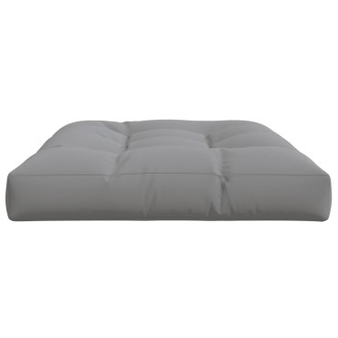 vidaXL Μαξιλάρι Παλέτας Γκρι 120x80x12cm Υφασμάτινο