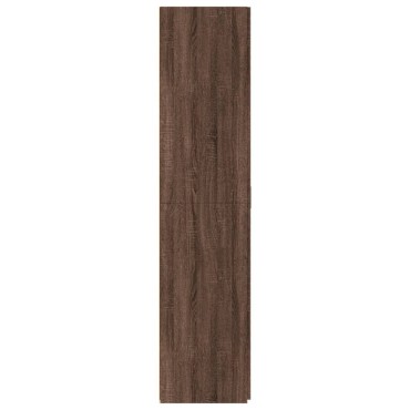 vidaXL Ντουλάπι Καφέ Δρυς 80x42,5x185cm από Επεξεργασμένο Ξύλο 1 τεμ.