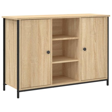 vidaXL Μπουφές Sonoma Δρυς 100x35x70cm από Επεξεργασμένο Ξύλο 1 τεμ.