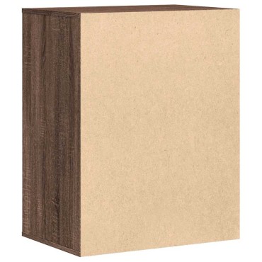 vidaXL Συρταριέρα Καφέ Δρυς 60x41x76cm από Επεξεργ. Ξύλο 1 τεμ.