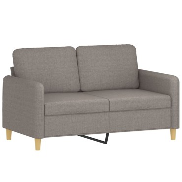 vidaXL Σετ Σαλονιού 3 τεμ. Taupe από Ύφασμα 70x55x41cm  Διθέσιος