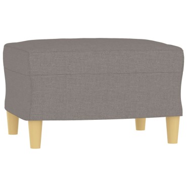 vidaXL Σετ Σαλονιού 3 τεμ. Taupe από Ύφασμα 70x55x41cm  Διθέσιος