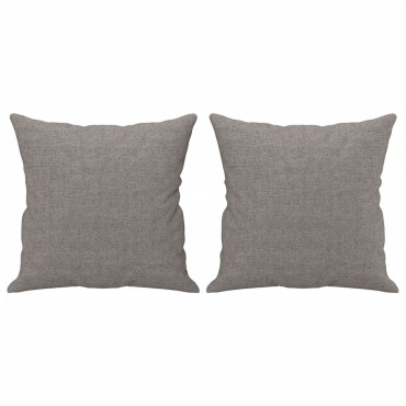 vidaXL Σετ Σαλονιού 3 τεμ. Taupe από Ύφασμα 70x55x41cm  Διθέσιος
