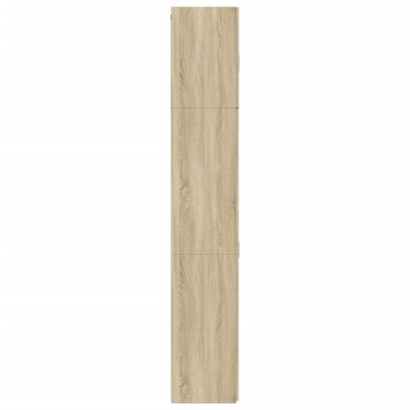 vidaXL Ντουλάπι Sonoma Δρυς 80x42,5x249cm από Επεξεργασμένο Ξύλο 1 τεμ.