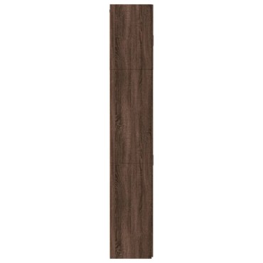 vidaXL Ντουλάπι Καφέ Δρυς 80x42,5x249cm από Επεξεργασμένο Ξύλο 1 τεμ.