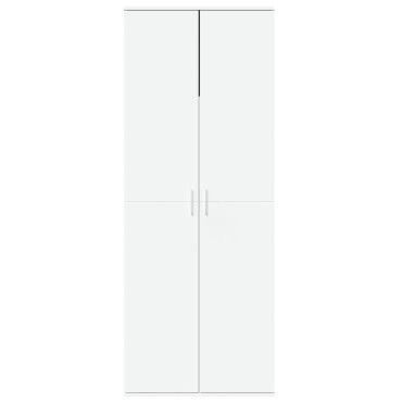 vidaXL Ντουλάπι Λευκό 70x35x180cm από Επεξεργασμένο Ξύλο 1 τεμ.
