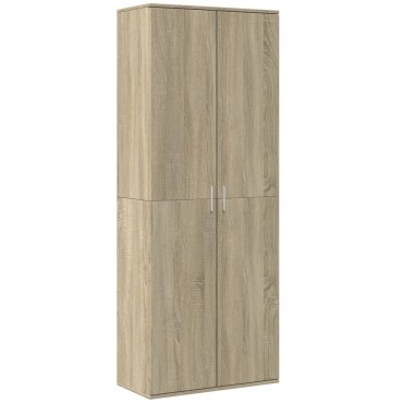 vidaXL Ντουλάπι Sonoma Δρυς 70x35x180cm από Επεξεργασμένο Ξύλο 1 τεμ.