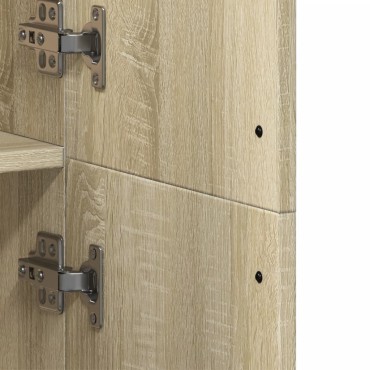 vidaXL Ντουλάπι Sonoma Δρυς 70x35x180cm από Επεξεργασμένο Ξύλο 1 τεμ.