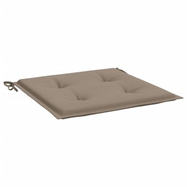 vidaXL Μαξιλάρια Καρέκλας Κήπου 6 τεμ. Taupe 50x50x3cm Oxford Ύφασμα