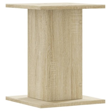 vidaXL Βάσεις Φυτών 2 Τεμ. Sonoma Δρυς 30x30x40 εκ. Επεξεργασμένο Ξύλο
