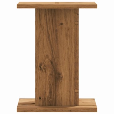 vidaXL Βάσεις Ηχείων 2 τεμ. Αρτισιανή Δρυς 30x30x40 εκ. Επεξ. Ξύλο
